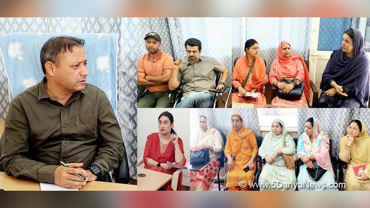 Dr. Rishi Kumar Sharma, Integrated Child Development Services, ICDS, ICD Services in Kishtwar, Kashmir, Jammu And Kashmir, Jammu & Kashmir, Kishtwar 