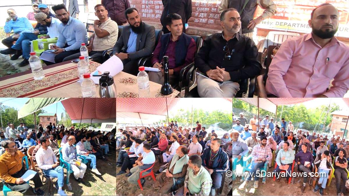 Ganderbal, Mushtaq Ahmad Simnani, Kashmir, Jammu And Kashmir, Jammu & Kashmir, District Administration Ganderbal, Block Diwas, Jan Abhiyan Camp, Jan Abhiyan, Jan Sunvayi, Jan Abhiyan, Jan Adhikar, Awami Muhim, Jan Abhiyan Program, Mega Block Diwas, Weekly Block Diwas