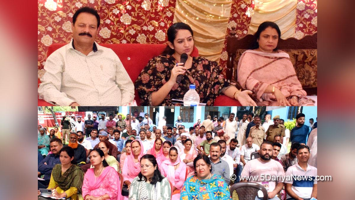 Udhampur, Saloni Rai, DDC Udhampur, District Development Commissioner Udhampur, Kashmir, Jammu And Kashmir, Jammu & Kashmir, District Administration Udhampur, Block Diwas, Jan Abhiyan Camp, Jan Abhiyan, Jan Sunvayi, Jan Abhiyan, Jan Adhikar, Awami Muhim, Jan Abhiyan Program, Mega Block Diwas, Weekly Block Diwas