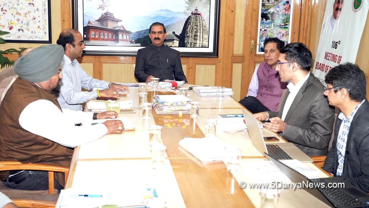 Sukhvinder Singh Sukhu, Himachal Pradesh, Himachal, Congress, Indian National Congress, Himachal Congress, Shimla, Chief Minister of Himachal Pradesh, HPSEDC, Himachal Pradesh State Electronics Development Corporation, Prabodh Saxena