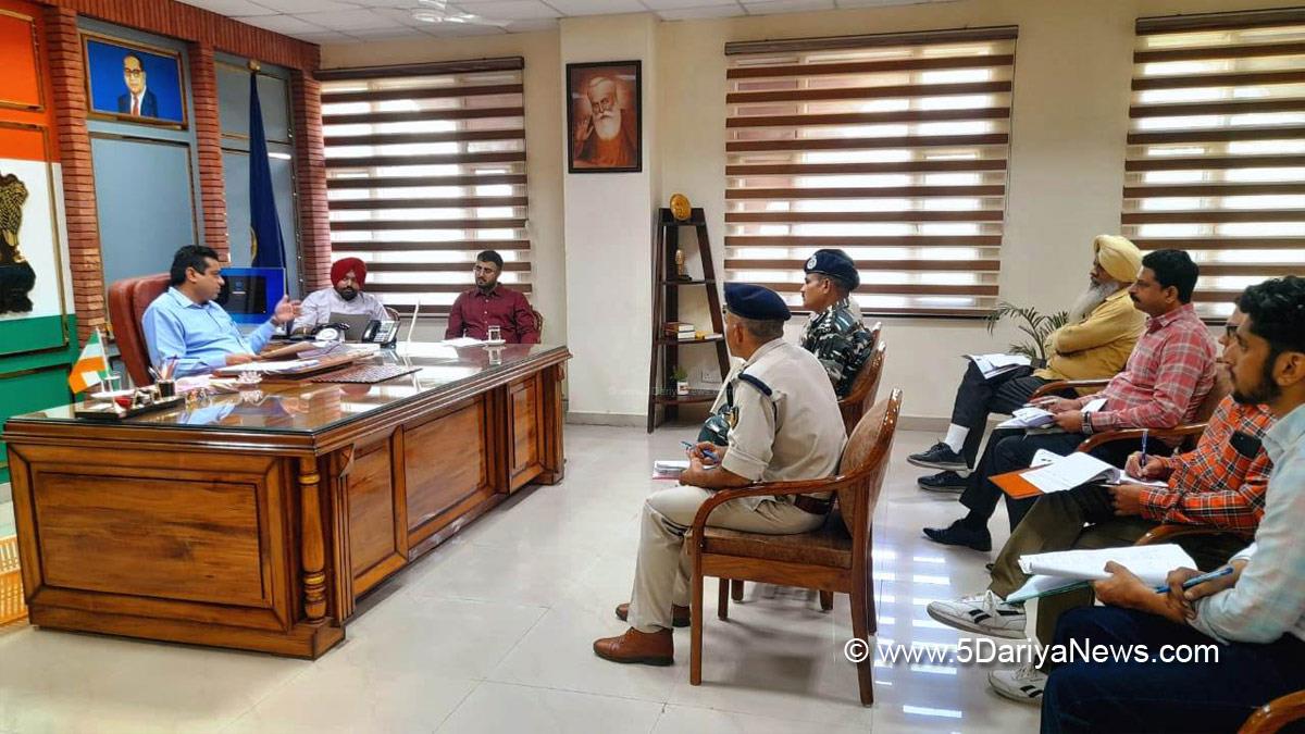 DC Amritsar, Amritsar, Amit Talwar, Deputy Commissioner Amritsar