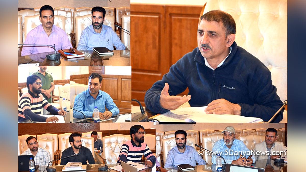 Kulgam, Showkat Ahmad Rather, Kashmir, Jammu And Kashmir, Jammu & Kashmir, District Administration Kulgam, Ayushman Bharat Pradhan Mantri Jan Arogya, District Grievances Redressal Committee, DGRC