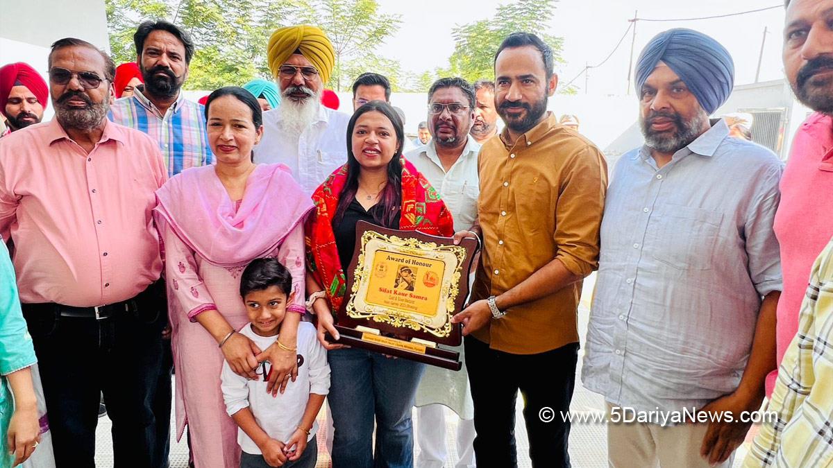 Gurmeet Singh Meet Hayer, Meet Hayer, AAP, Aam Aadmi Party, Aam Aadmi Party Punjab, AAP Punjab, Sports News, Asian Games at Hangzhou, Asian Games, Hangzhou, Tejinderpal Toor, Harmilan Bains, Sift Samra, Sift Kaur Samra, Madhuri Amandeep Singh, Gurdit Singh Sekhon, Faridkot