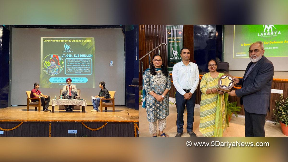 Punjab Engineering College, Chandigarh, LAKSHAY,  Baldev Setia, Director PEC, Chandigarh
