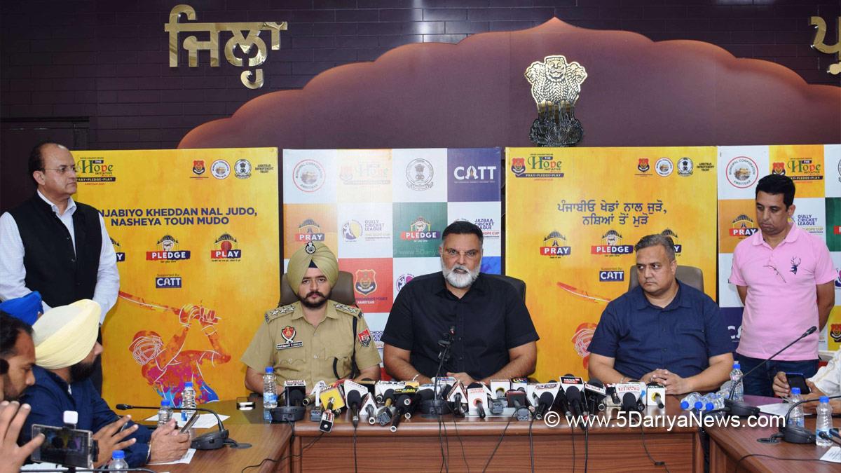 Anti Drug Mission, Drive Against Drugs, Naunihal Singh, Commissioner of Police, Amritsar City, Amritsar, Comprehensive Action against Drug Abuse, CADA
