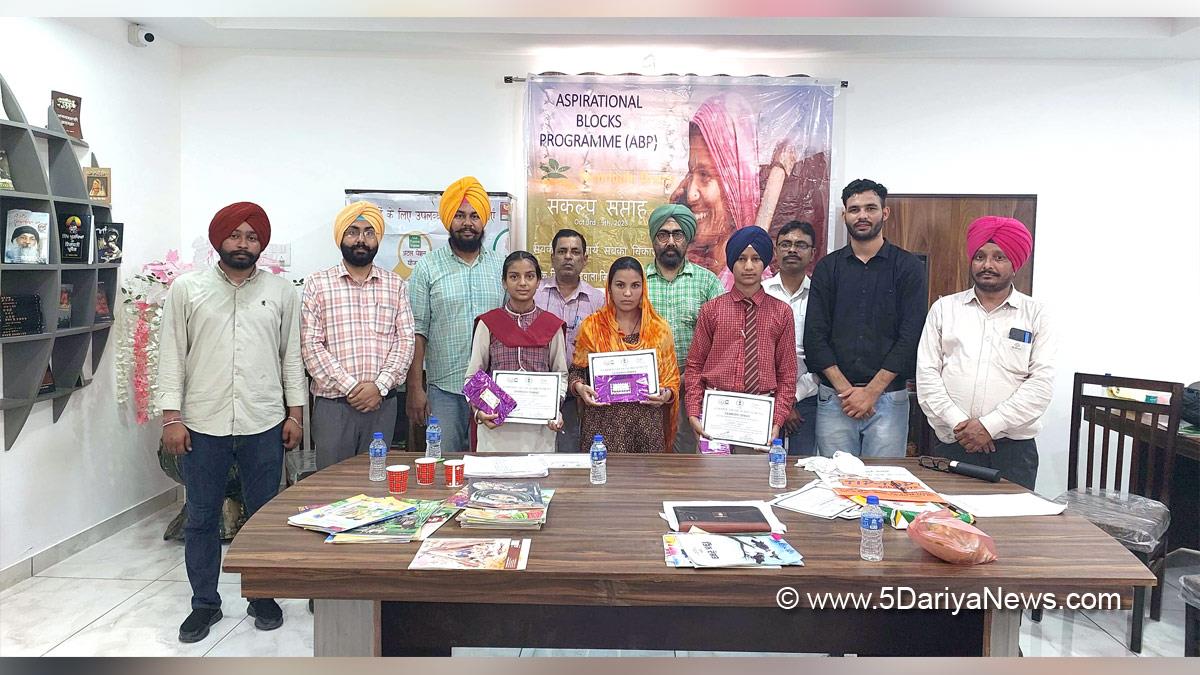 Sankalp Saptah, Suposhit Parivar, Poshan Melas, Santulit Aahar, Mera Paushtik Bageecha, Sampoorna Swastha, Aspirantsonal Blocks Programme, Moga