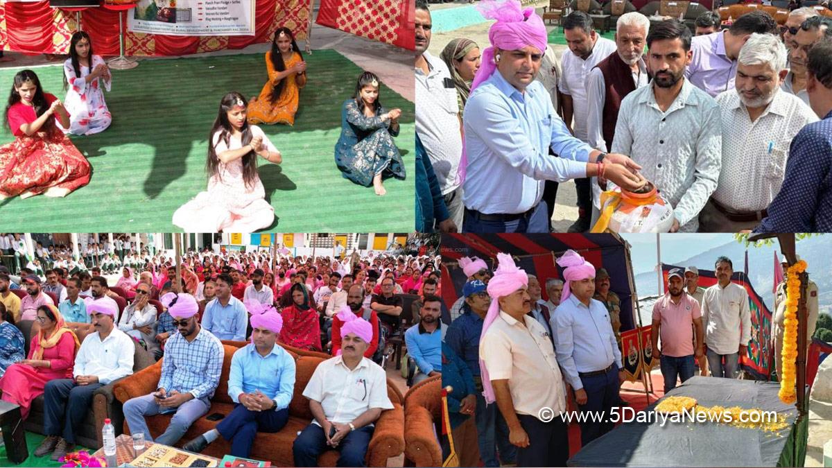 Doda, Phulail Singh, Kashmir, Jammu And Kashmir, Jammu & Kashmir, Amrit Kalash Yatra, Bhagwah, Meri Maati Mera Desh