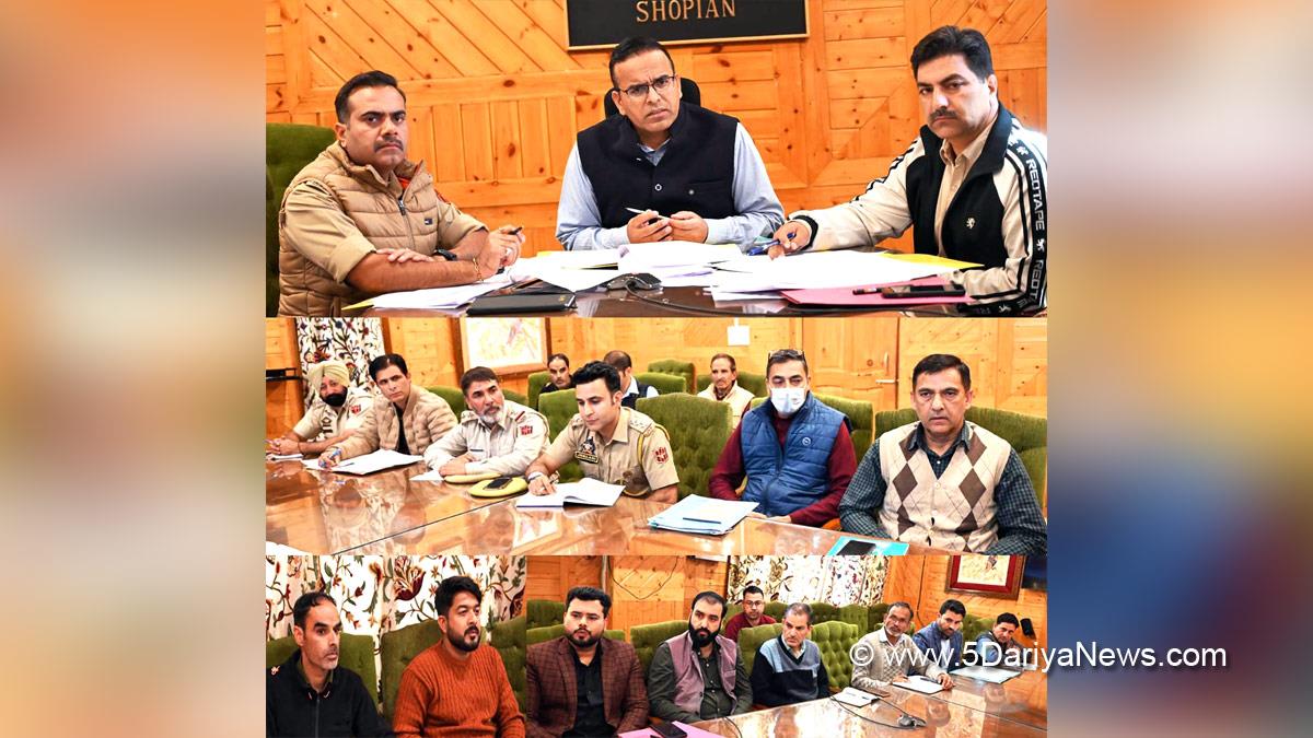 Shopian, Dr. Zakir Hussain Faaz, Kashmir, Jammu And Kashmir, Jammu & Kashmir, District Administration Shopian 