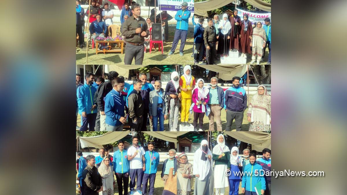 Sports News, Jammu, Kashmir, Jammu And Kashmir, Jammu & Kashmir, Ganderbal, Youth Services and Sports, YSS Ganderbal, DYSSO Ganderbal, Sheikh Shafqat Iqbal 