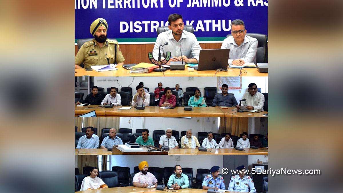 Kathua, DDC Kathua, District Development Commissioner Kathua, Rakesh Minhas, Kashmir, Jammu And Kashmir, Jammu & Kashmir, District Administration Kathua, Navratra festival 