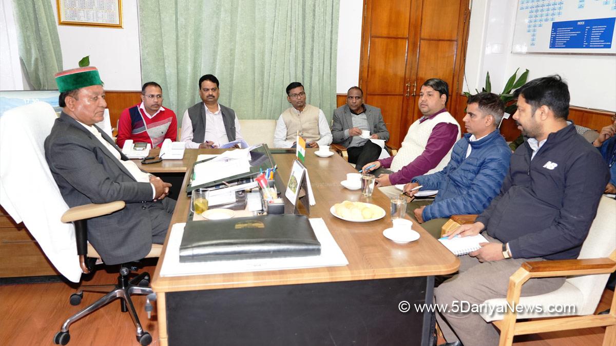 Jagat Singh Negi, Himachal Pradesh, Himachal, Congress, Indian National Congress, Himachal Congress, Shimla, Restructured Weather based Crop Insurance Scheme, RWBCIS