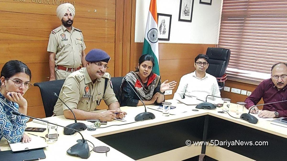 DC Mohali, Aashika Jain, Deputy Commissioner Mohali, S.A.S. Nagar, S.A.S. Nagar Mohali, Mohali, Sahibzada Ajit Singh Nagar