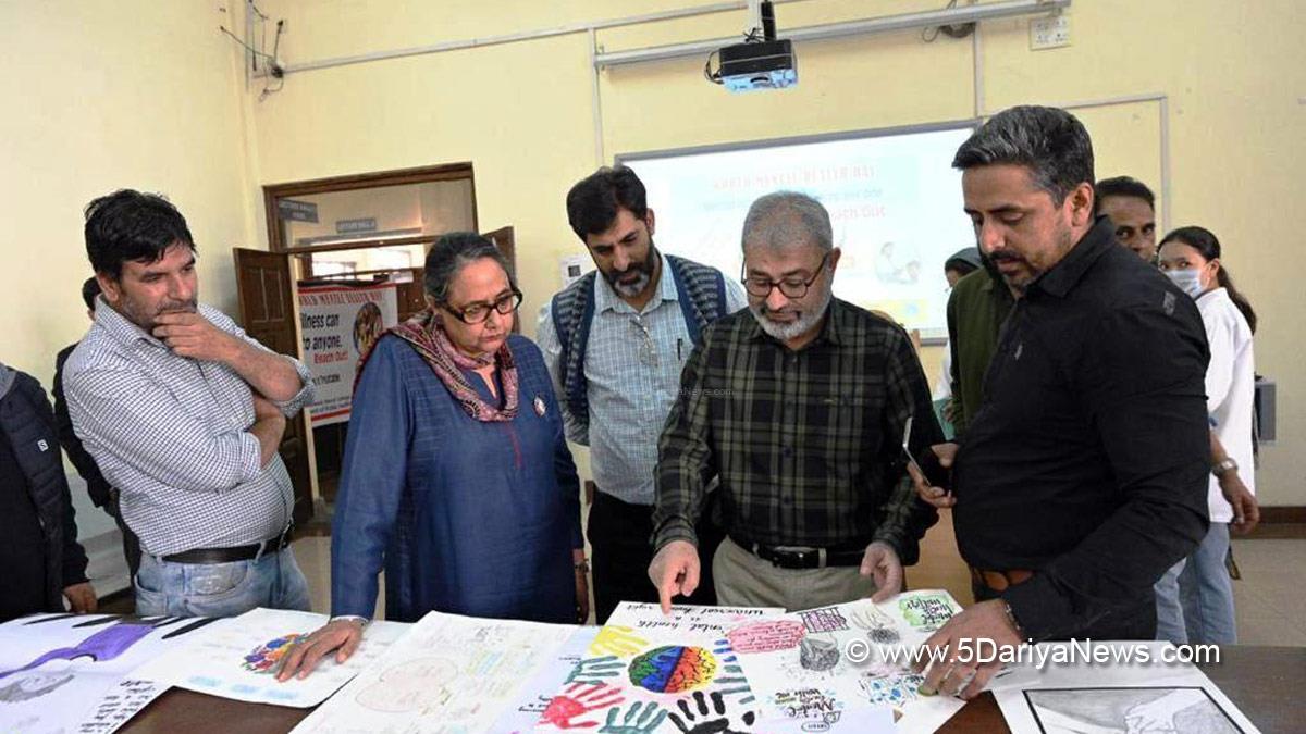 World Mental Health Day, Srinagar, Prof. Dr. Riyaz Farooq, Kashmir, Jammu And Kashmir, Jammu & Kashmir, Kashmir Valley