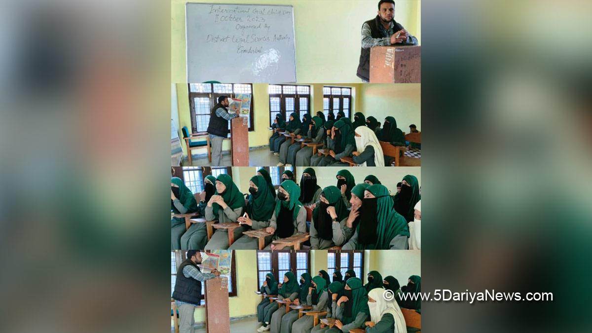 Ganderbal, DLSA Ganderbal, District Legal Services Authority, International Girl Child Day, Kashmir, Jammu And Kashmir, Jammu & Kashmir, Kashmir Valley