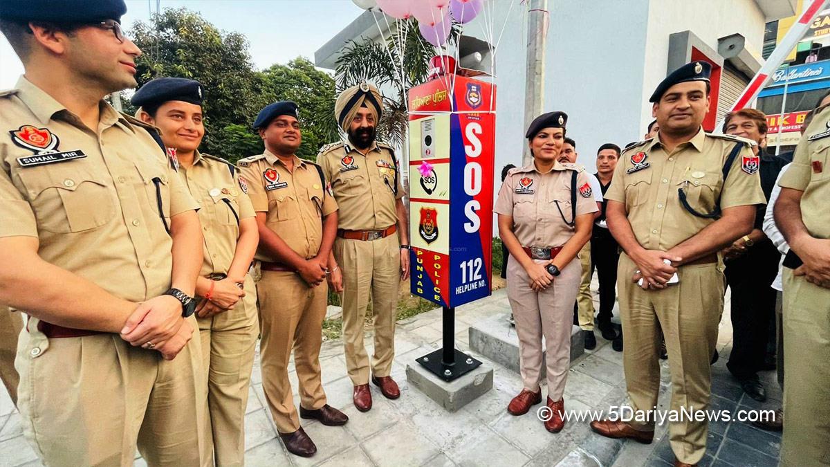 Punjab Police, Police,Ludhiana Police, Ludhiana, Ludhiana Commissionerate Police, Emergency Response Support System, ERSS, Mandeep Singh Sidhu