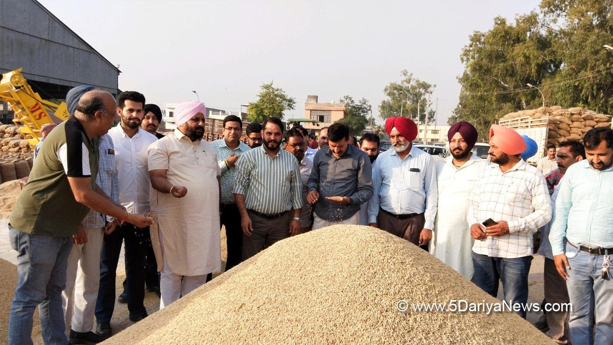 DC Ferozepur, Deputy Commissioner Ferozepur, Ferozepur, Rajesh Dhiman, Ranbir Singh Bhullar, Ferozepur, AAP, Aam Aadmi Party, Aam Aadmi Party Punjab, AAP Punjab