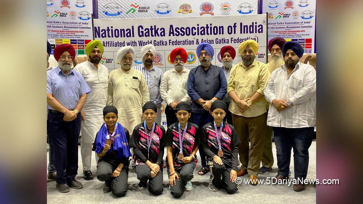 Gatka, 11th National Gatka Championship, Harjeet Singh Grewal, National Gatka Association,  National Gatka Association of India , NGAI, Harmeet Singh Kalka, President Delhi Sikh Gurdwara Management Committee, DSGMC, Chandigarh