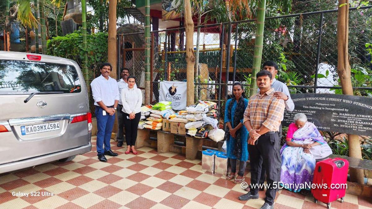 Prestige Group, Uzma Irfan, Director Corporate Communications, Prestige Group, Lt. Col. Milan Khurana, Prestige Group Bangalore, World Food Day