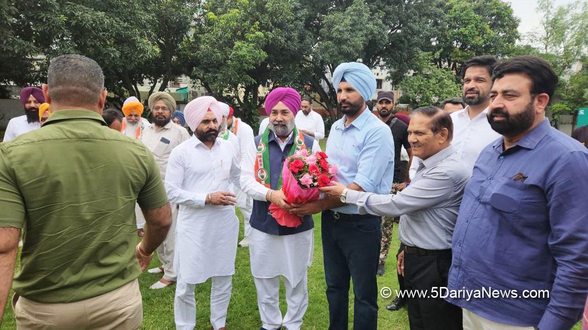 Amrinder Singh Raja Warring, Congress, Punjab Congress, Amarinder Singh Raja Warring, Kuljit Singh Bedi, Deputy Mayor, S.A.S.Nagar, Mohali, S.A.S. Nagar Mohali, Punjab Congress, Sahibzada Ajit Singh Nagar