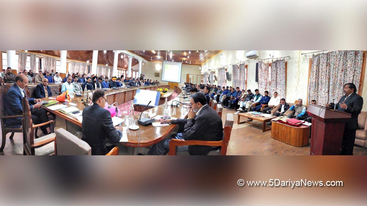Dheeraj Gupta, Principal Secretary Housing and Urban Development Department, HUDD, Kashmir, Jammu And Kashmir, Jammu & Kashmir