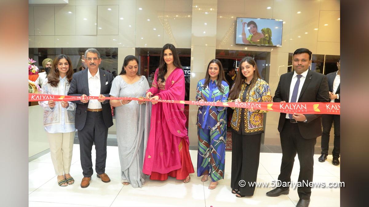 Commercial, Katrina Kaif, Bollywood, Entertainment, Actress, Cinema, Hindi Films, Movie, Heroine, Kalyan Jewellers, Global Brand Ambassador, Ramesh Kalyanaraman, Chandigarh