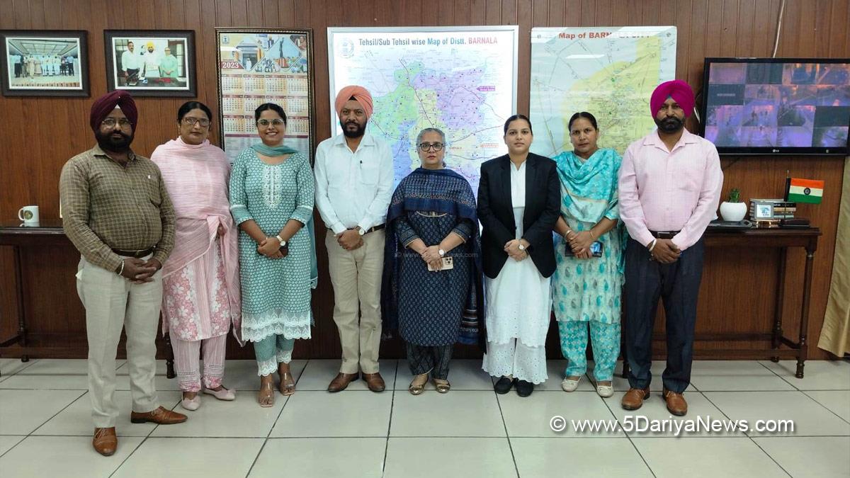 DC Barnala, Deputy Commissioner Barnala, Poonamdeep Kaur, Barnala