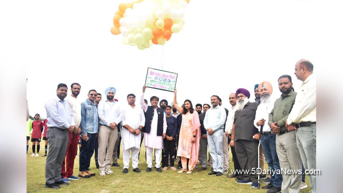 Bram Shanker Jimpa, AAP, Aam Aadmi Party, Aam Aadmi Party Punjab, AAP Punjab, Government of Punjab, Punjab Government, Hoshiarpur, Sports News, Khedan Watan Punjab Dia 2023, Khedan Watan Punjab Dia, Khedan Watan Punjab Diyan-2023, Khedan Watan Punjab Diyan
