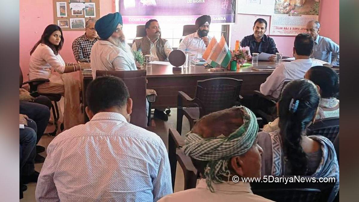 Samba, Rajinder Singh, Additional District Development Commissioner, Kashmir, Jammu And Kashmir, Jammu & Kashmir, Block Diwas, Jan Abhiyan Camp, Jan Abhiyan, Jan Sunvayi, Jan Abhiyan, Jan Adhikar, Awami Muhim, Jan Abhiyan Program, Mega Block Diwas, Weekly Block Diwas