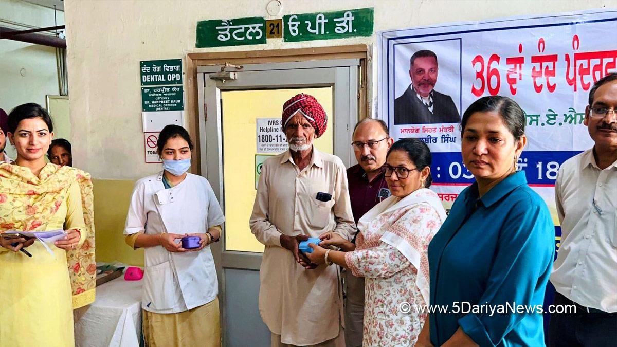 Health, Dr. Adarshpal Kaur, Director Health Services, S.A.S. Nagar, S.A.S. Nagar Mohali, Mohali, Sahibzada Ajit Singh Nagar