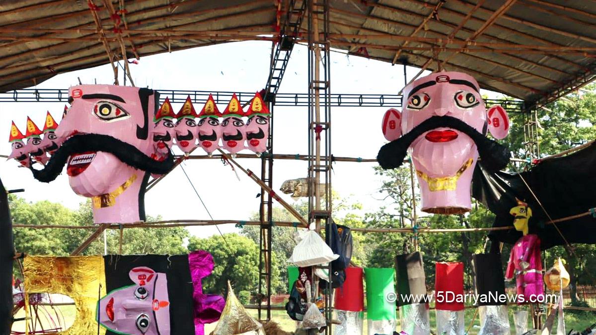 Ravana, Kumbhakaran, Meghnath, Lav Kush Ramlila, Ramlila, Dussehra,Vijayadashami