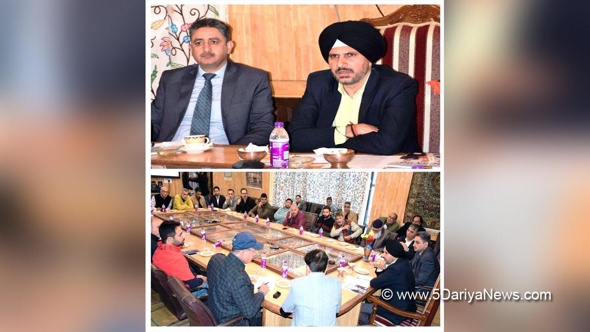 Vikramjeet Singh, Vikramjit Singh, Kashmir, Jammu And Kashmir, Jammu & Kashmir, Kashmir Valley,  Jammu and Kashmir Trade Promotion Organization, JKTPO, Confederation of Indian Industry, Federation of Indian Chambers of Commerce and Industry, FICCI, CA Store Association, Kashmir Chamber of Commerce and Development Organizations, KCCDO