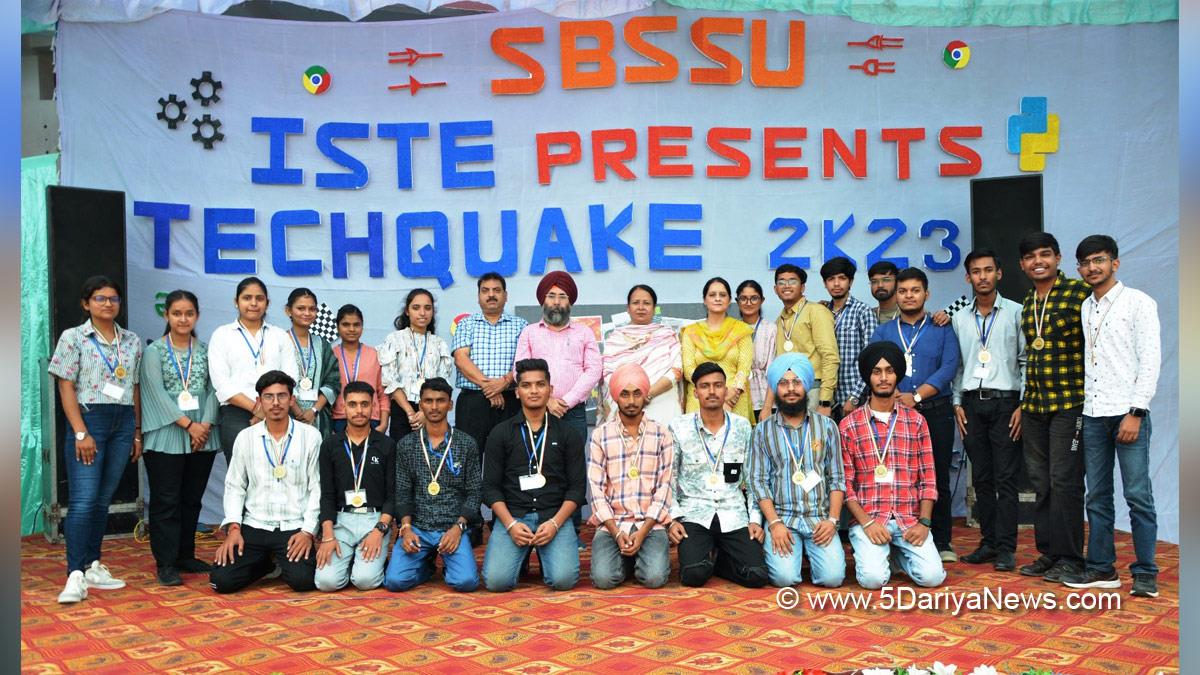 Dr. Buta Singh Sidhu, Shaheed Bhagat Singh State University, Indian Society for Technical Education, Ferozepur