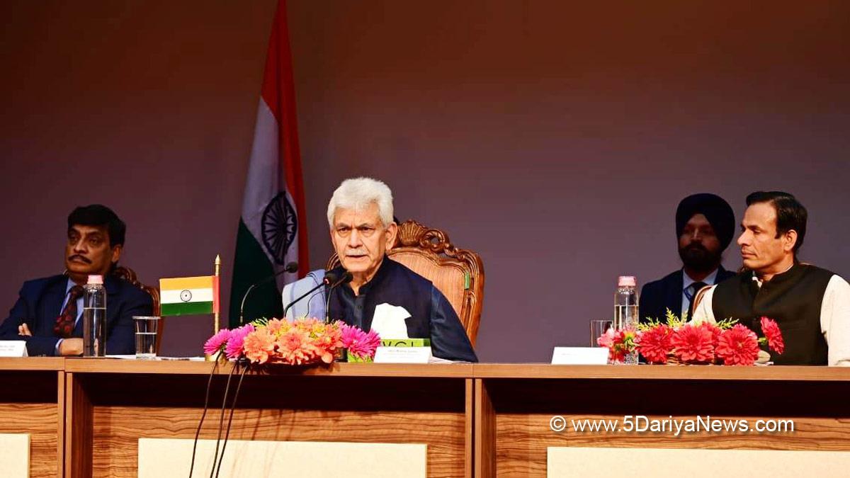 Manoj Sinha, Lieutenant Governor J&K, Raj Bhavan, Jammu, Srinagar, Kashmir, Jammu And Kashmir, Jammu & Kashmir, Daleep Singh Pariha