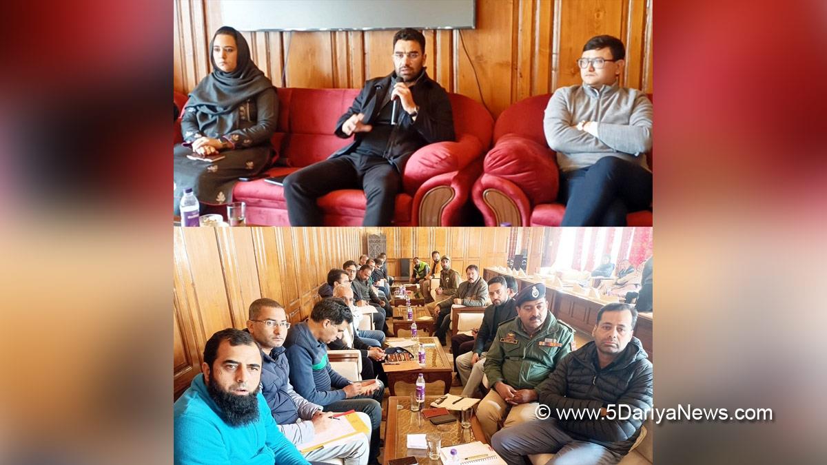 Baramulla, DDC Baramulla, Gulmarg, Deputy Commissioner Baramulla, Dr. Syed Sehrish Asgar, Kashmir, Jammu And Kashmir, Jammu & Kashmir, District Administration Baramulla, Dr Syed Abid Rasheed, Dr. Syed Abid Rasheed Shah, Dr. Syed Abid Rasheed Shah