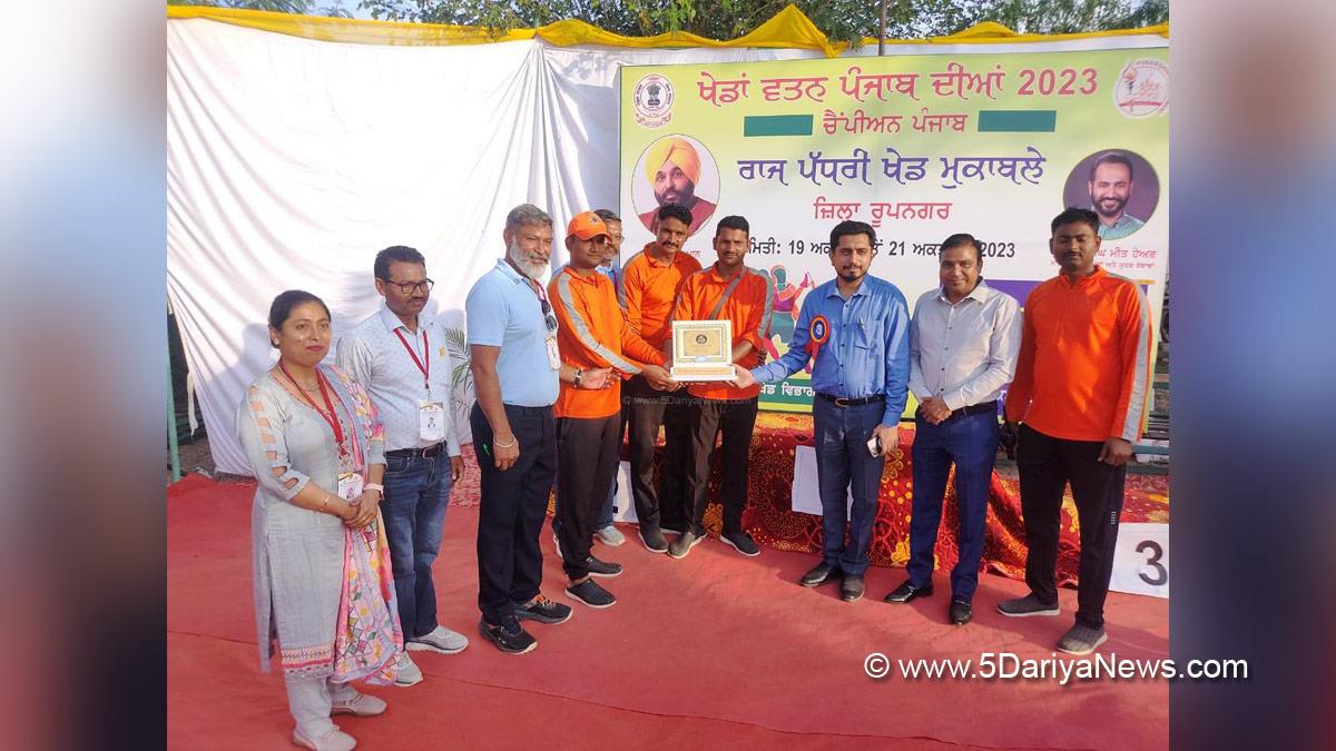 Dinesh Chadha, AAP, Aam Aadmi Party, Aam Aadmi Party Punjab, AAP Punjab, Ropar, Rupnagar, Sports News, Khedan Watan Punjab Dia 2023, Khedan Watan Punjab Dia, Khedan Watan Punjab Diyan-2023, Khedan Watan Punjab Diyan