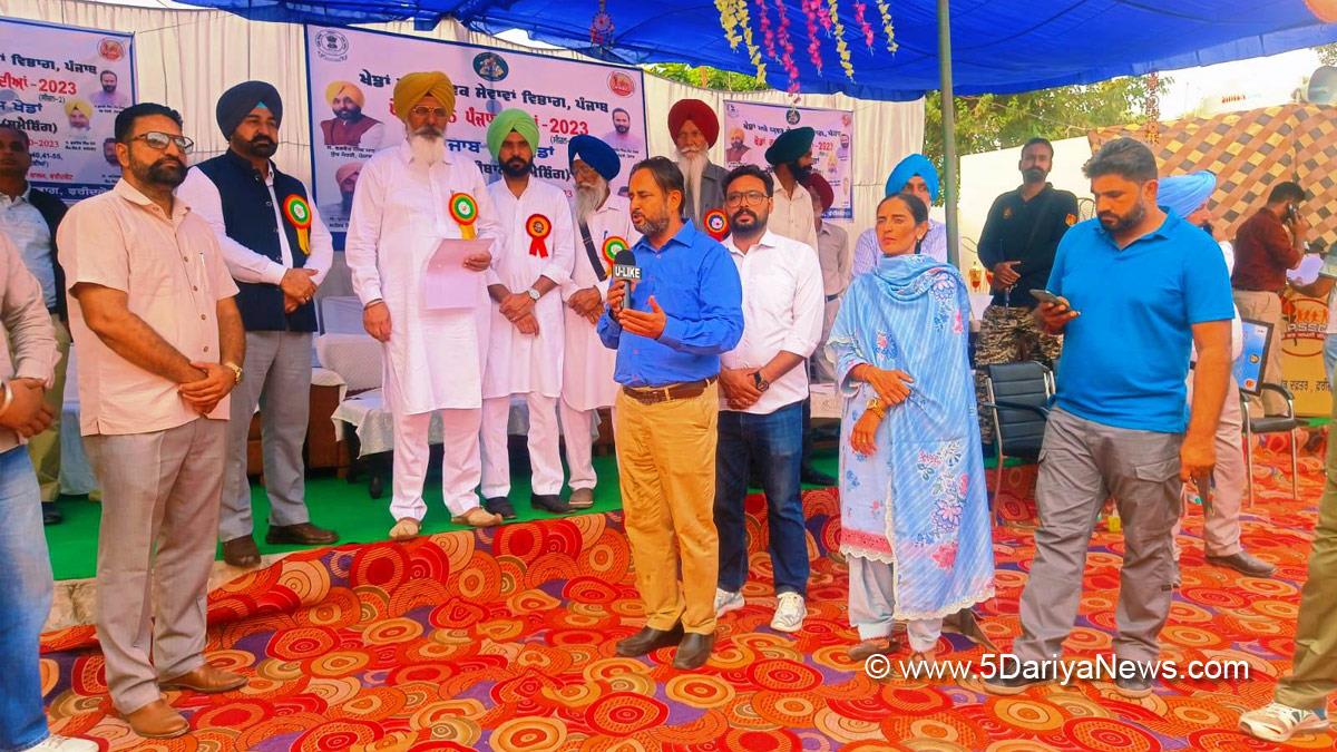 Sports News, Khedan Watan Punjab Dia 2023, Khedan Watan Punjab Dia, Khedan Watan Punjab Diyan-2023, Khedan Watan Punjab Diyan, Gurdit Singh Sekhon, AAP, Aam Aadmi Party, Aam Aadmi Party Punjab, AAP Punjab, Faridkot