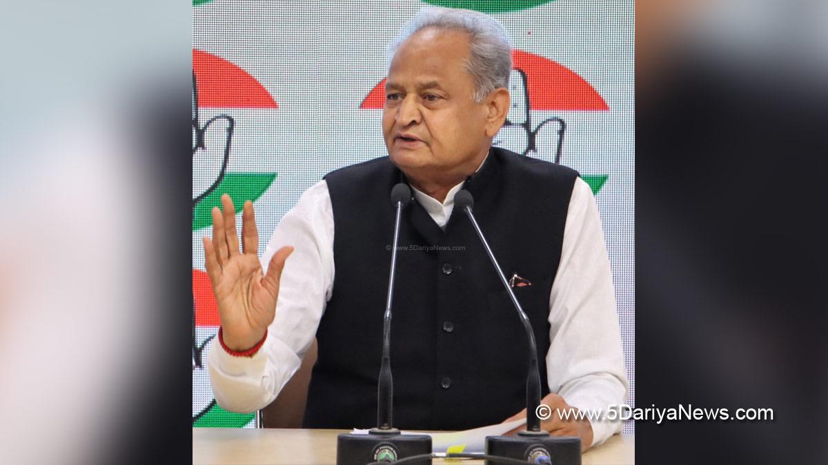 Ashok Gehlot, Jaipur, Rajasthan, Rajasthan Congress, Indian National Congress, Congress, All India Congress Committee, Enforcement Directorate, ED, Ashok Gehlot ED Raid, ED Raid Rajasthan, ED Raid Ashok Gehlot