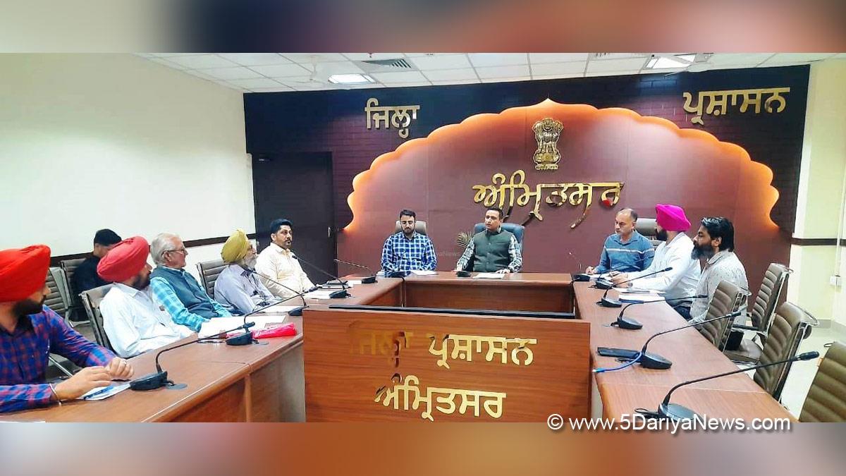 DC Amritsar, Amritsar, Ghansham Thori, Deputy Commissioner Amritsar