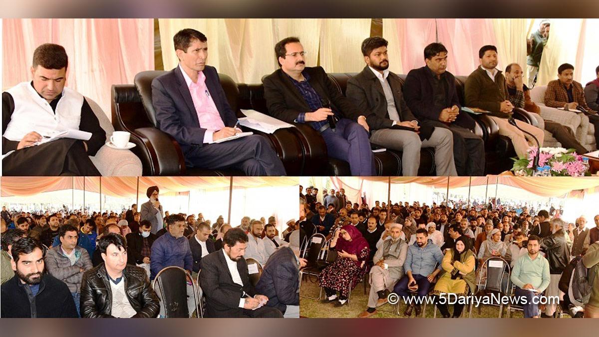 Ganderbal, Deputy Commissioner Ganderbal, Shyambir, Kashmir, Jammu And Kashmir, Jammu & Kashmir, District Administration Ganderbal, Zubair Ahmad