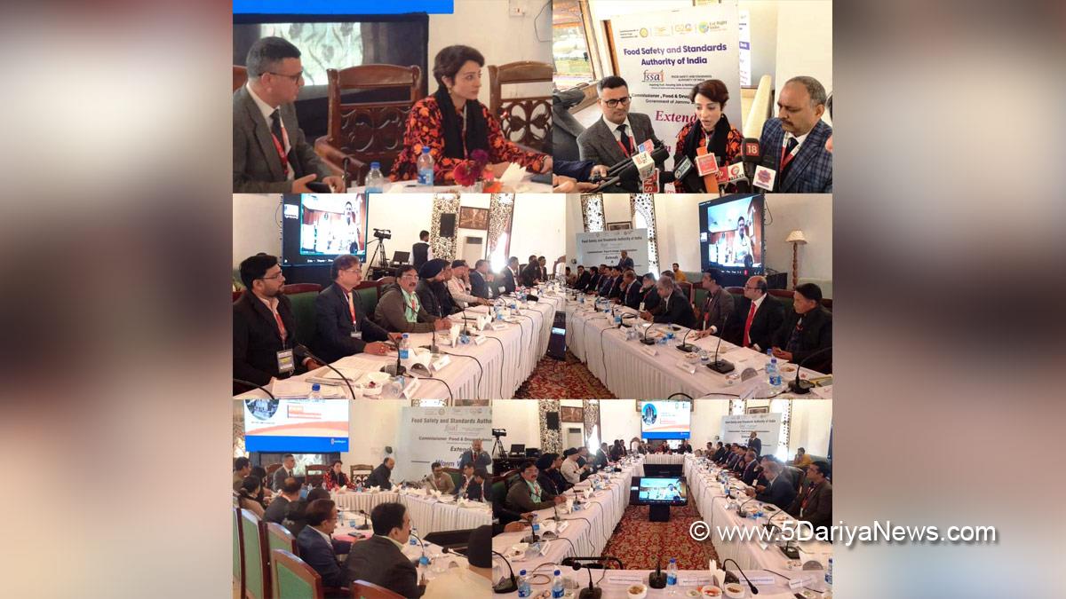 JK Admin, Kashmir, Jammu And Kashmir, Jammu & Kashmir, Srinagar, Jammu, Kashmir Valley, Pahalgam, Kamala Rao, FSSAI, Inosha Sharma, Food Safety & Standards Authority of India, Kamala Vardhana Rao