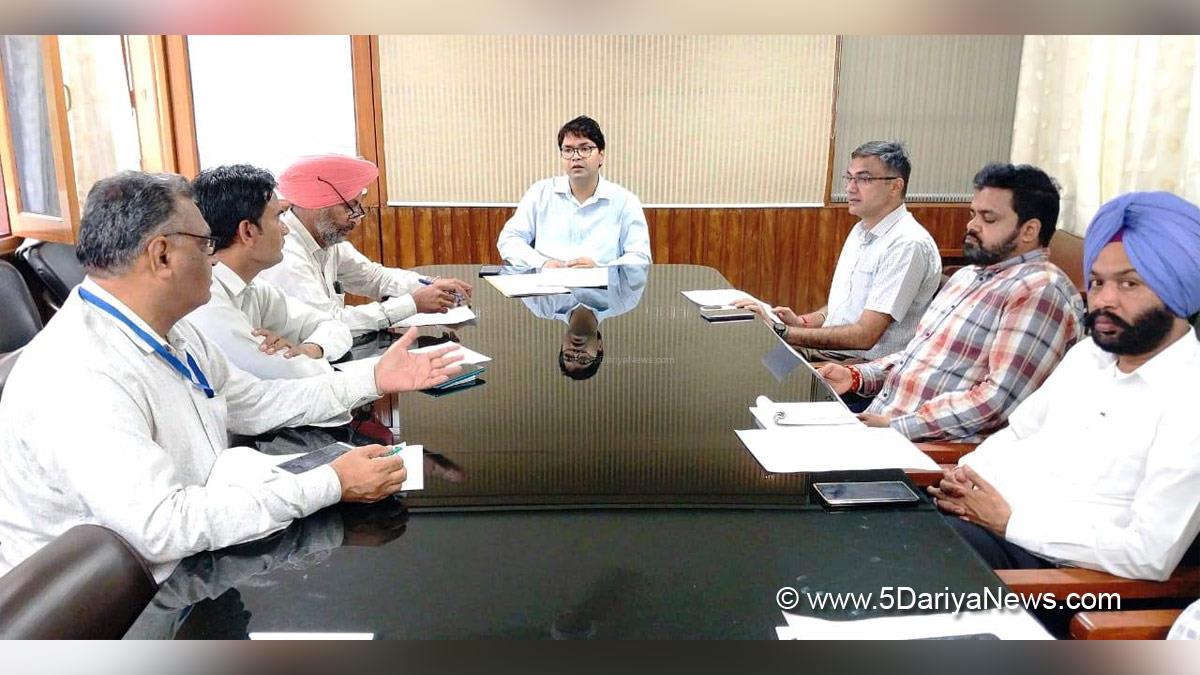 DC Faridkot, Vinit Kumar, Deputy Commissioner Faridkot, Faridkot 