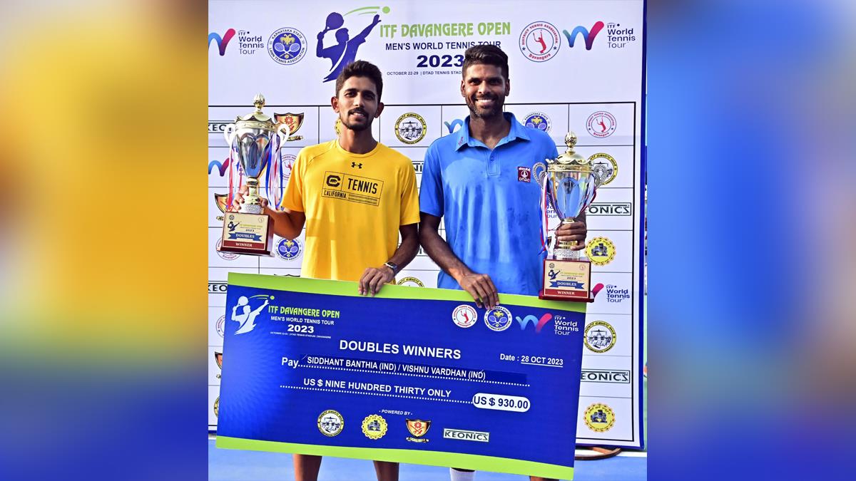 Tennis, Sports News, Davangere, Nick Chappell, United States, Bogdan Bobrav, ITF Davangere Open Men