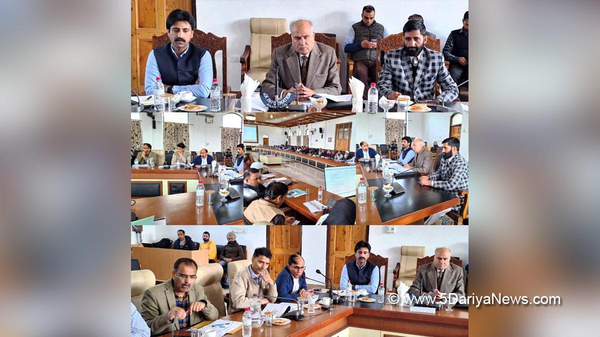 Hasnain Masoodi, Anantnag, DDC Anantnag, Deputy Commissioner, Syeed Fakhrudin Hamid, S F Hamid, Kashmir, Jammu And Kashmir, Jammu & Kashmir, District Administration Anantnag, District Development Coordination and Monitoring Committees, DISHA