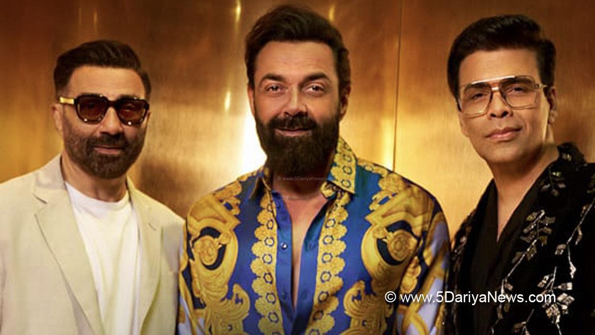 Bollywood, Ott, Koffee With Karan, Koffee With Karan Season 8, Koffee With Karan 8, Koffee With Karan Season 8 Episode 2, Koffee With Karan Episode 2, Koffee With Karan 8 Next Episode, Sunny Deol, Bobby Deol, Gadar 2