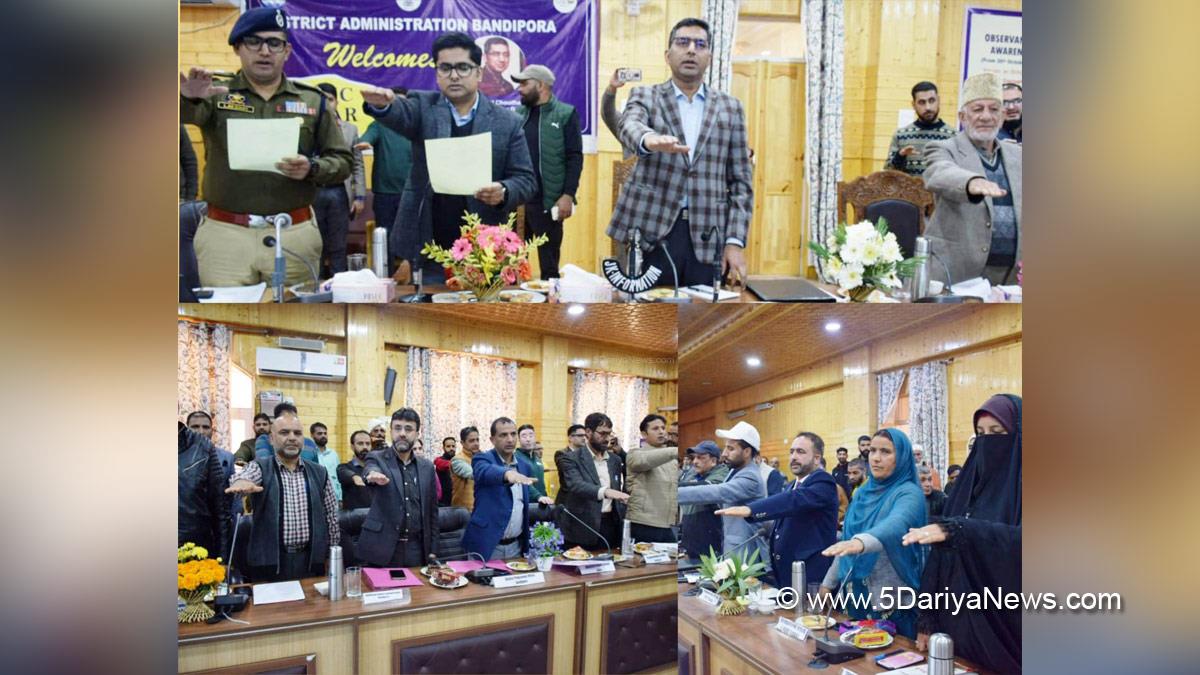 Dr Shahid Iqbal Choudhary, Shahid Iqbal Choudhary, Kashmir, Jammu And Kashmir, Jammu & Kashmir, Srinagar, Jammu, Vigilance Awareness Week-2023, Vigilance Awareness Week