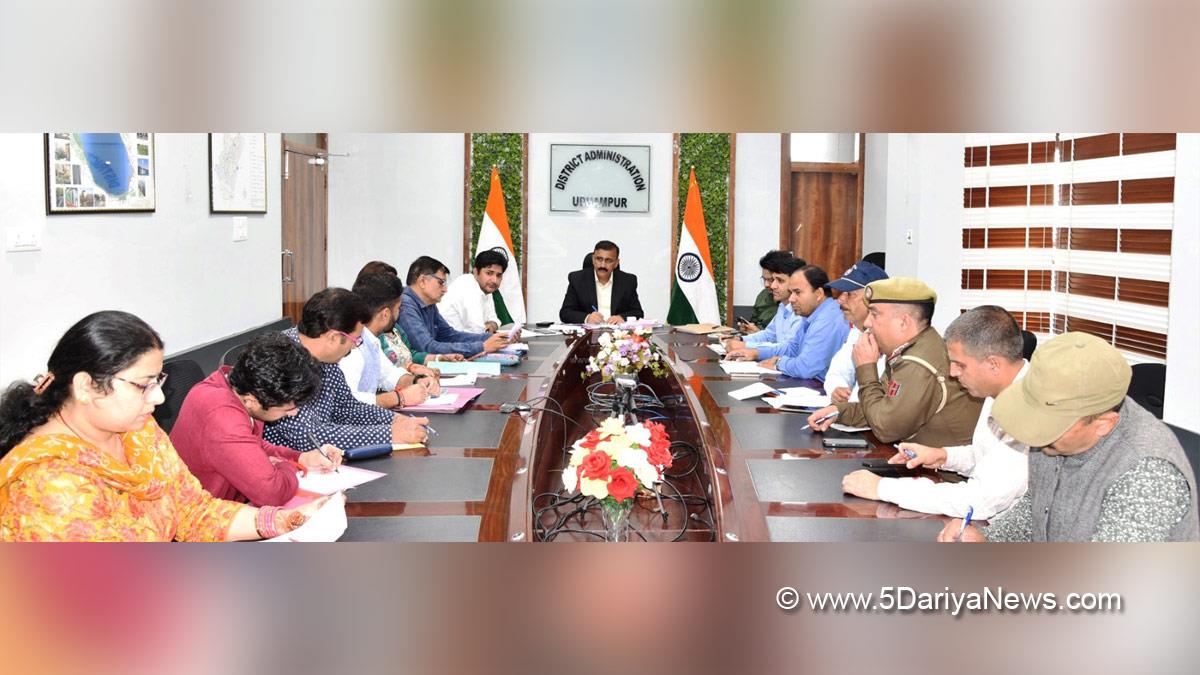 Udhampur, Joginder Singh Jasrotia, Kashmir, Jammu And Kashmir, Jammu & Kashmir, District Administration Udhampur