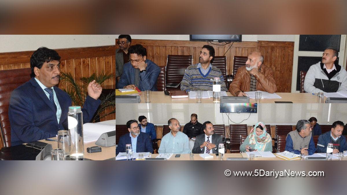 Arun Kumar Mehta, Dr. Arun Kumar Mehta, Kashmir, Jammu And Kashmir, Jammu & Kashmir, Chief Secretary Kashmir