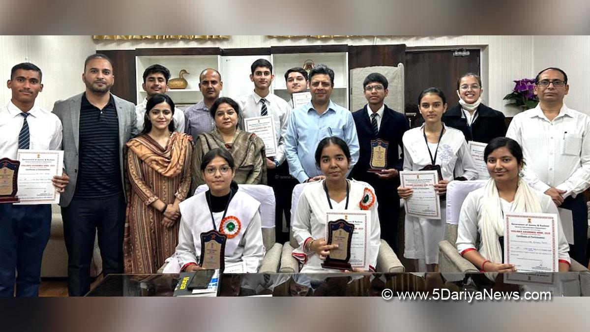 JK Admin, Kashmir, Jammu And Kashmir, Jammu & Kashmir, Jammu, Kashmir Valley, Sanjeev Verma, Vigilance Awareness Week 2023, Anti Corruption Bureau, Vigilance Awareness Week