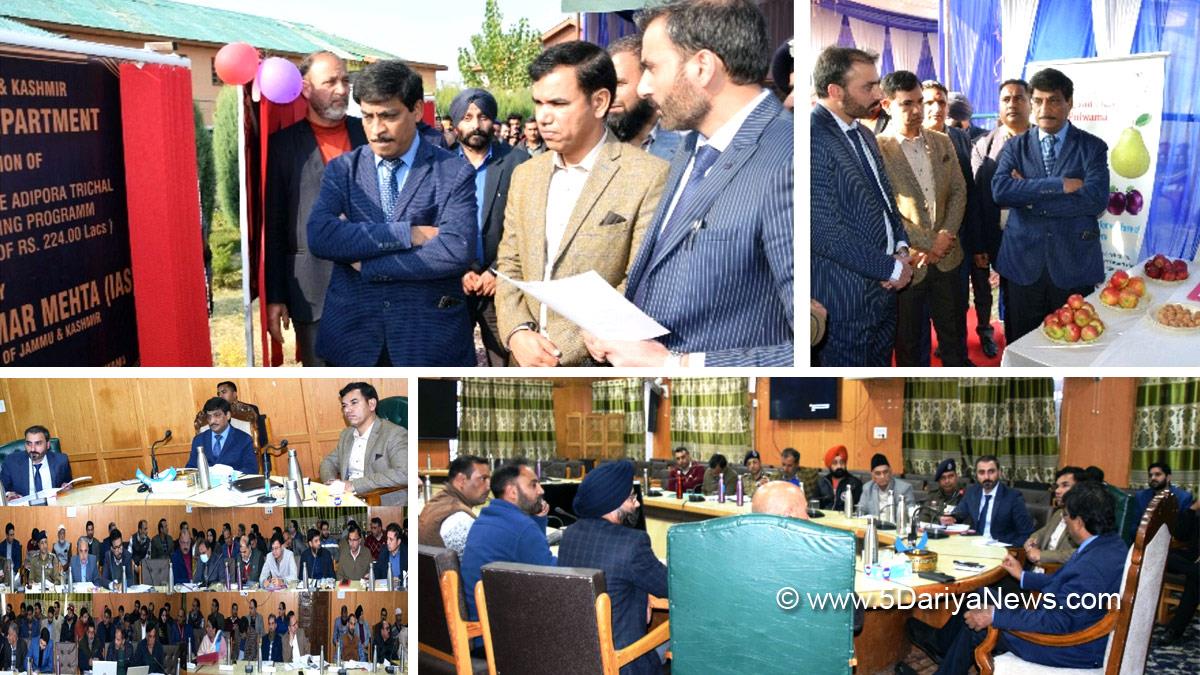 Arun Kumar Mehta, Dr. Arun Kumar Mehta, Kashmir, Jammu And Kashmir, Jammu & Kashmir, Chief Secretary Kashmir, Vijay Kumar Bidhuri, Dr Basharat Qayoom