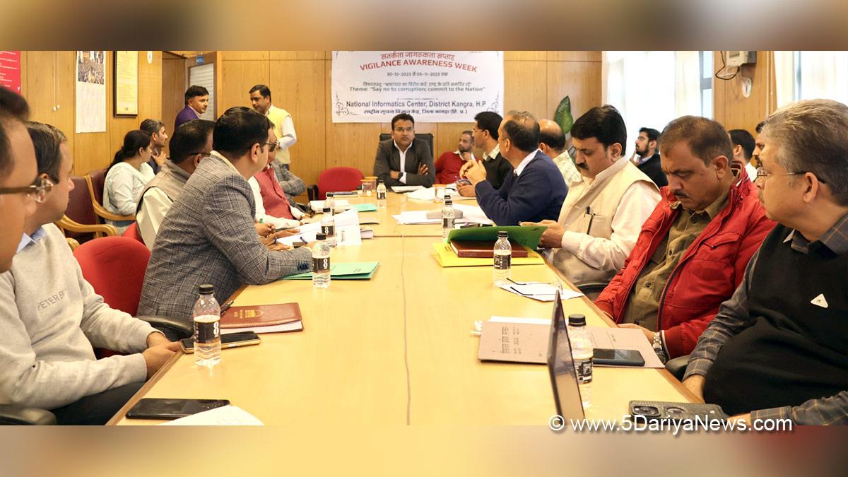 Himachal Admin, Dr. Nipun Jindal, Deputy Commissioner Kangra, Himachal Pradesh